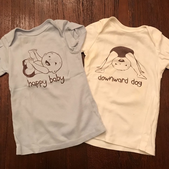 Yoli-Poli Baby Cotton Yoga Tees - Picture 1 of 5